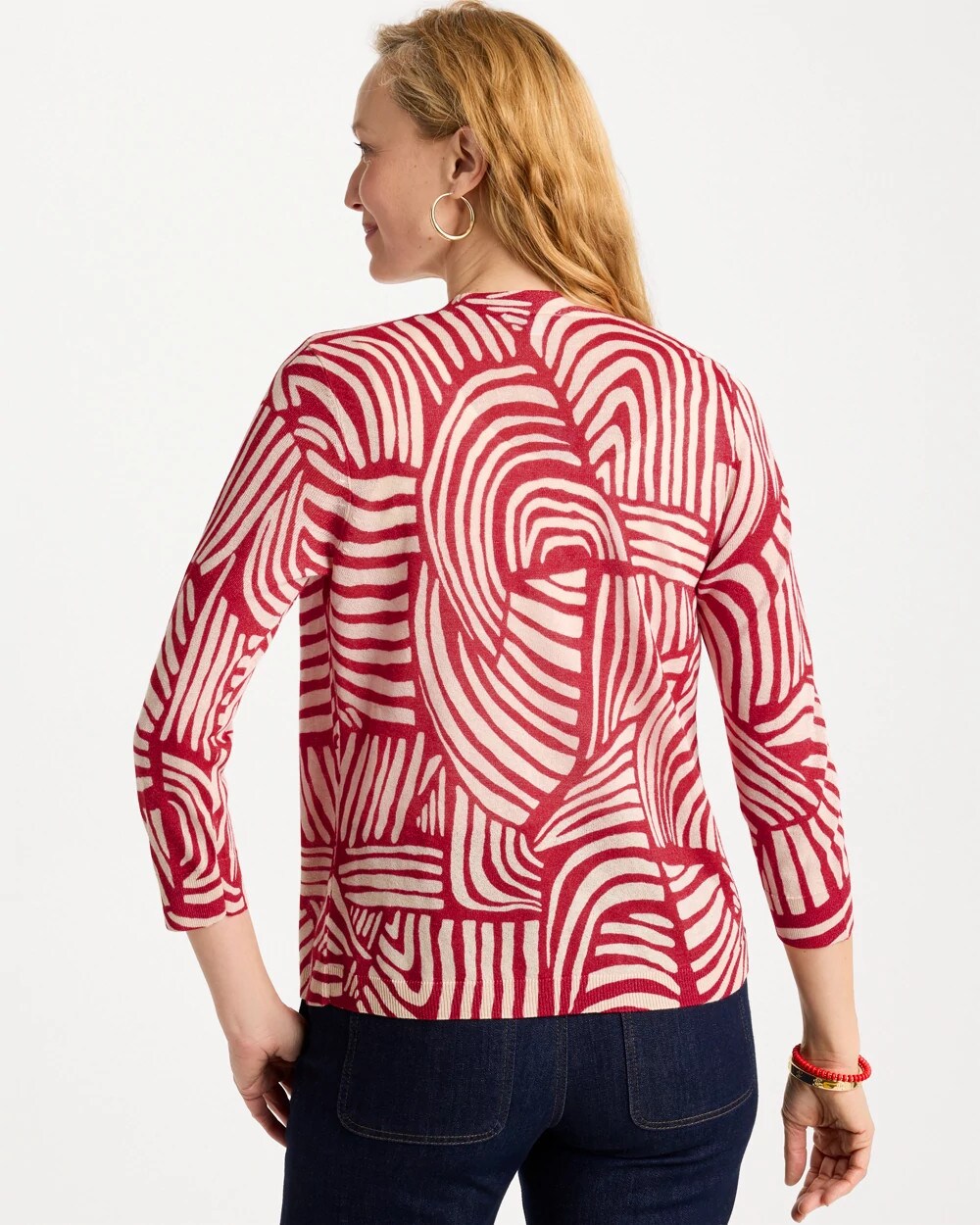 Geo Summer Romance Cardigan