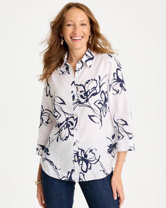 No Iron Linen Amalfi Shirt