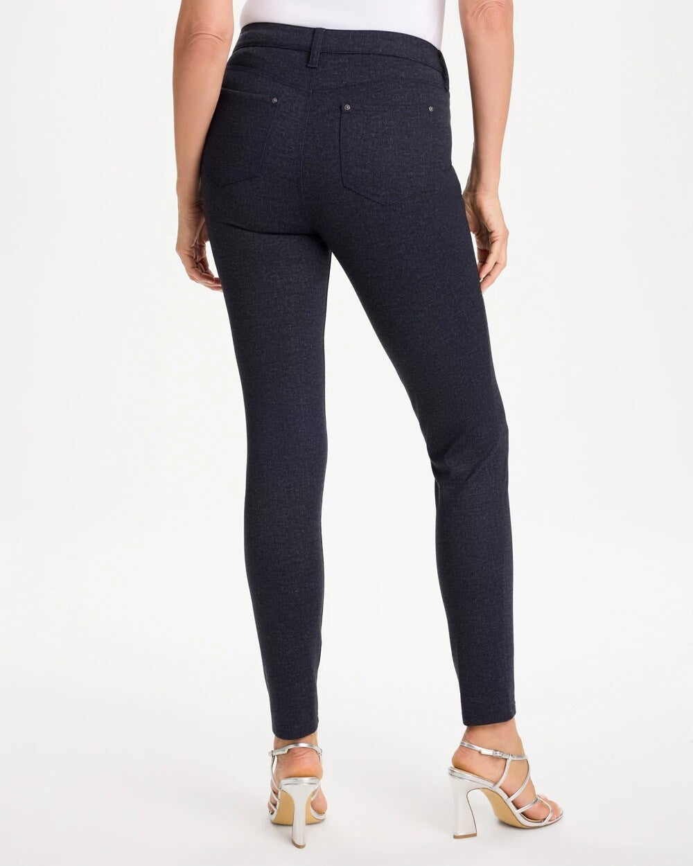 Denim Five Pocket Skinny Pants