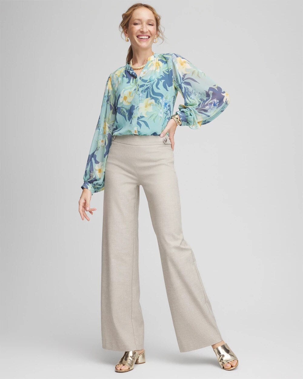 Brigitte Wide-Leg Pants