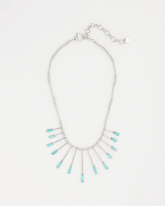 Sliced Bib Necklace