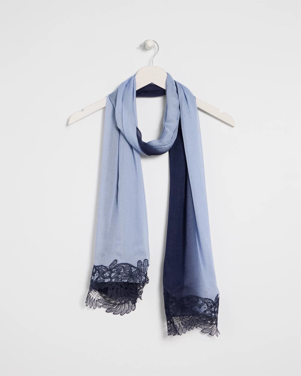 Ombre Lace Oblong Scarf