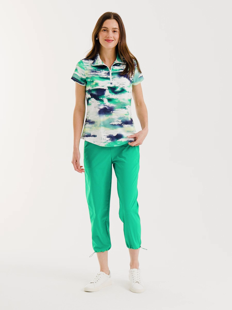 Zenergy UPF Bungee Crop Pant