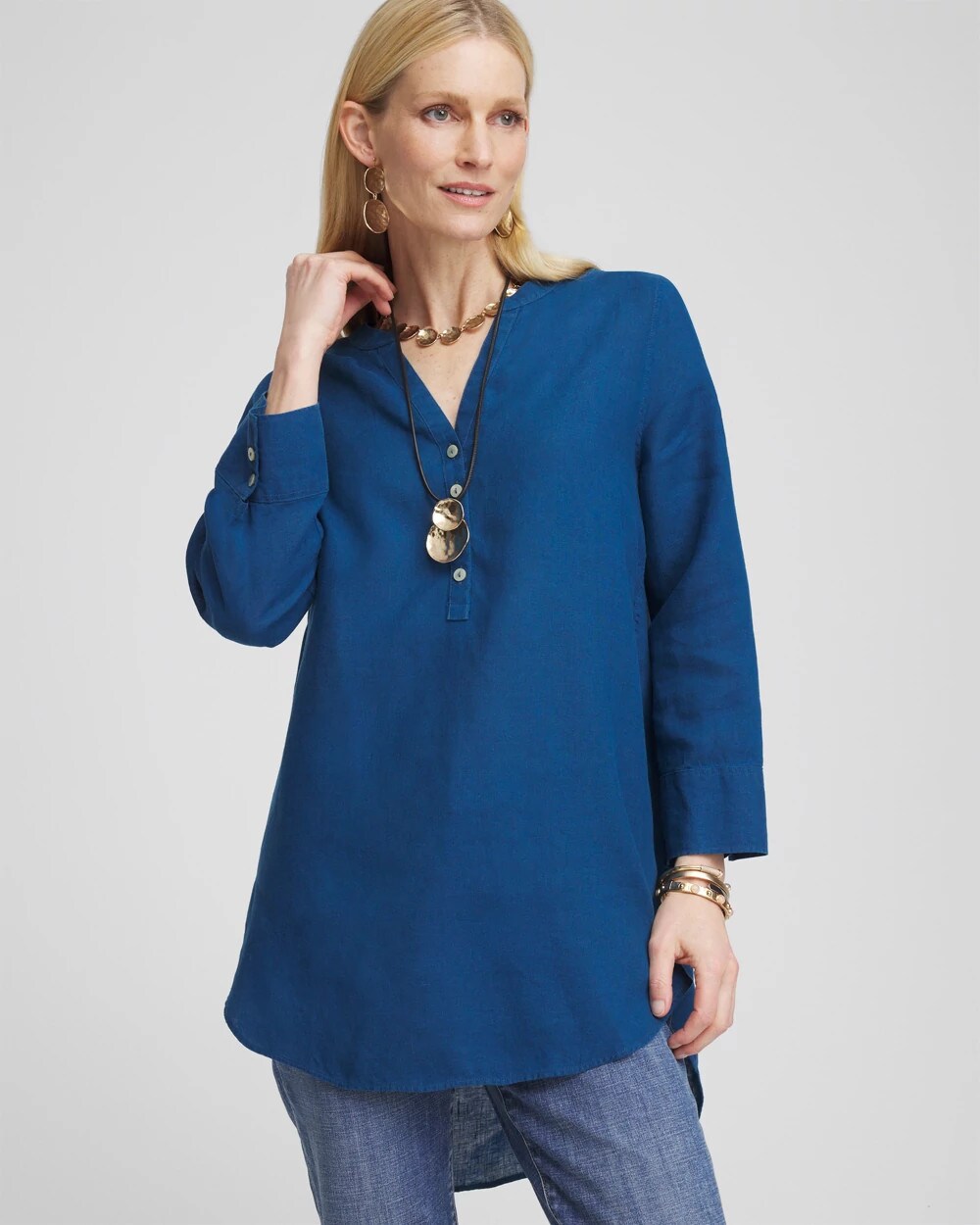 No Iron Linen Tunic