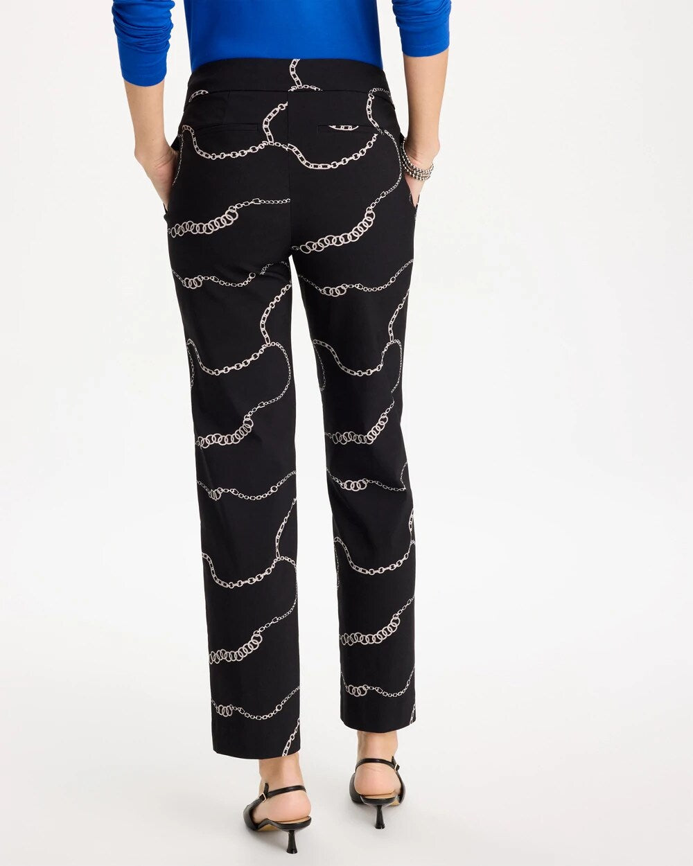 Brigitte Gilded Tab Straight Pants