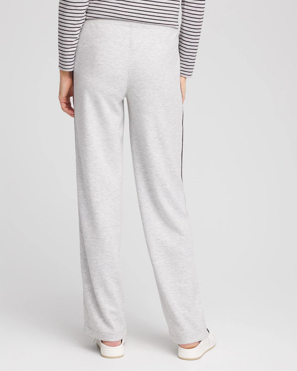 Zenergy Double-Knit Lattice Trim Pants