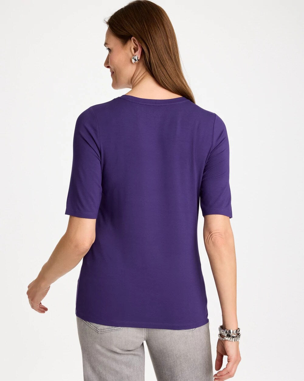 Touch of Cool Elbow Sleeve Tee