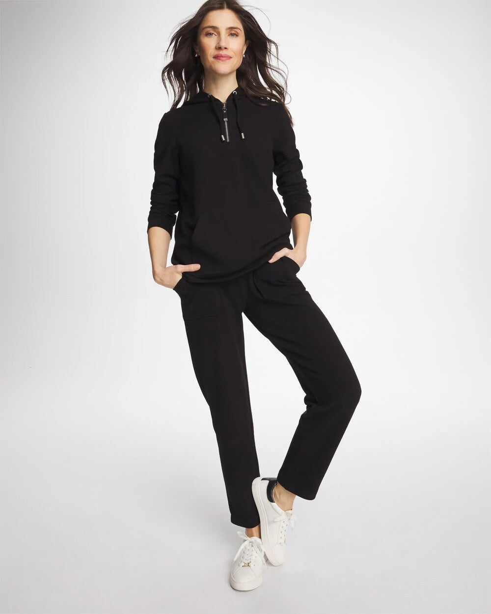 Zenergy Soft Waffle Tapered Ankle Pants