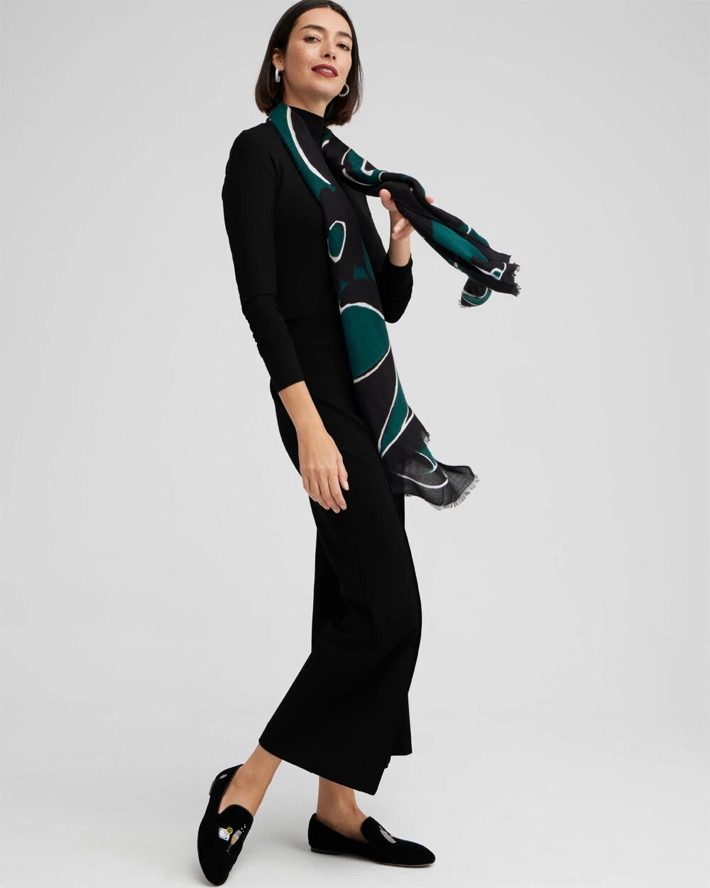 Touch of Cool Mockneck Layering Tee