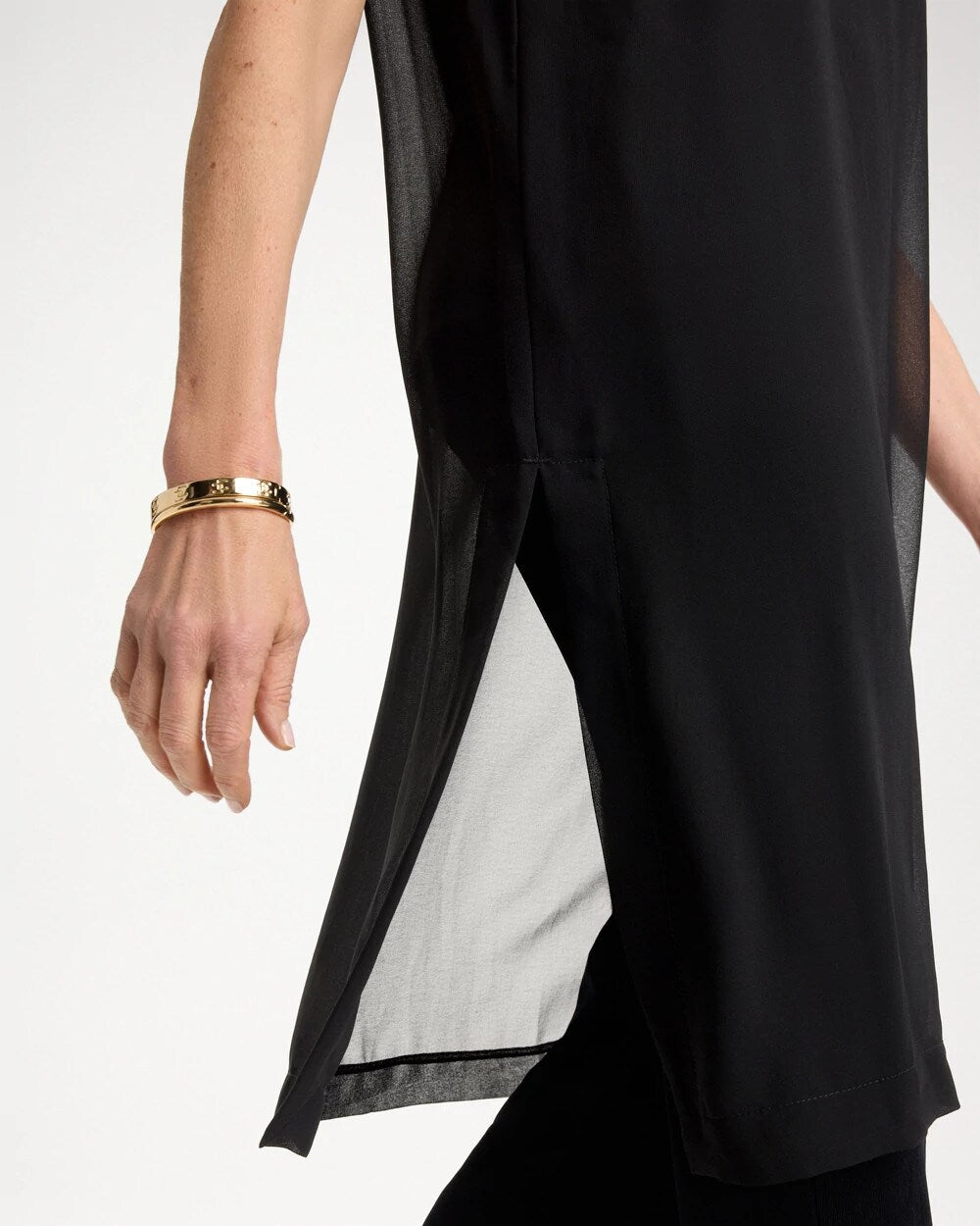 Travelers Layered Chiffon Tunic