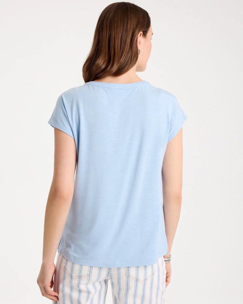 Refined Button Tee
