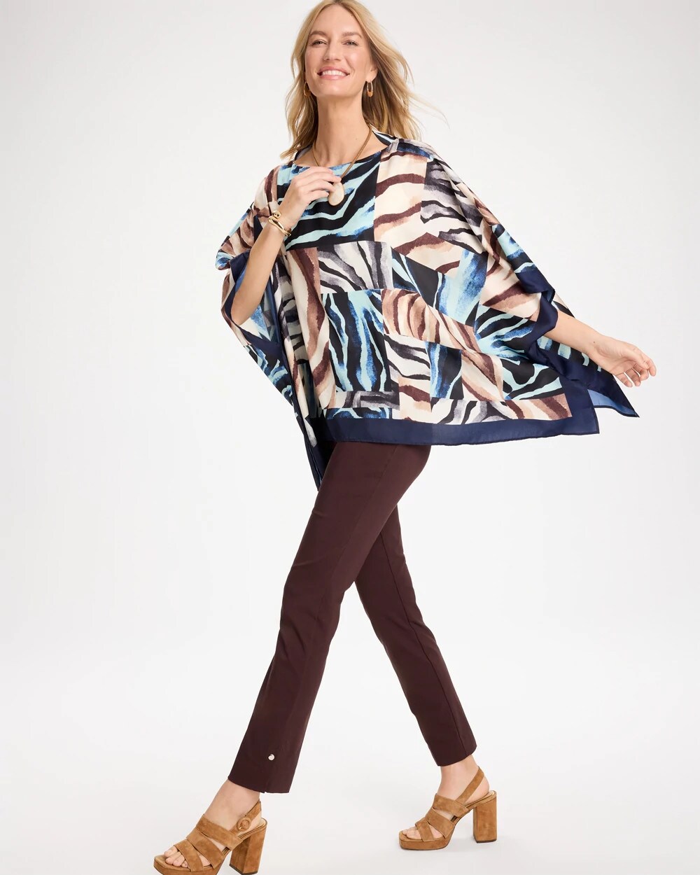 Brigitte Slim Button Hem Pants