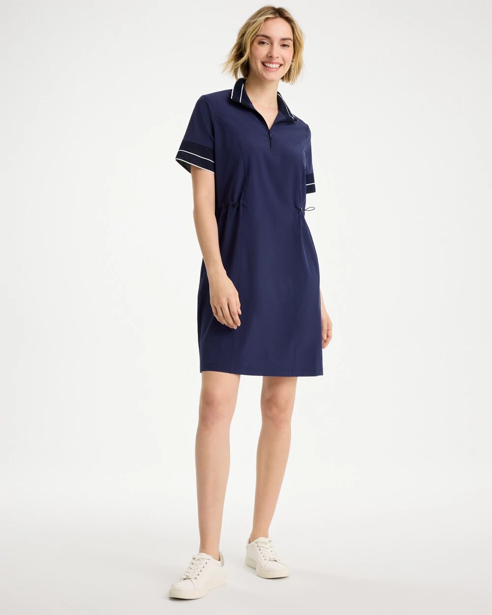 Zenergy UPF Mesh Trim Dress