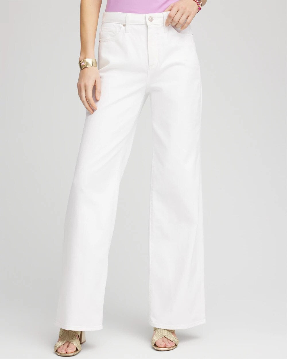So Slimming High-Rise Wide-Leg Jeans