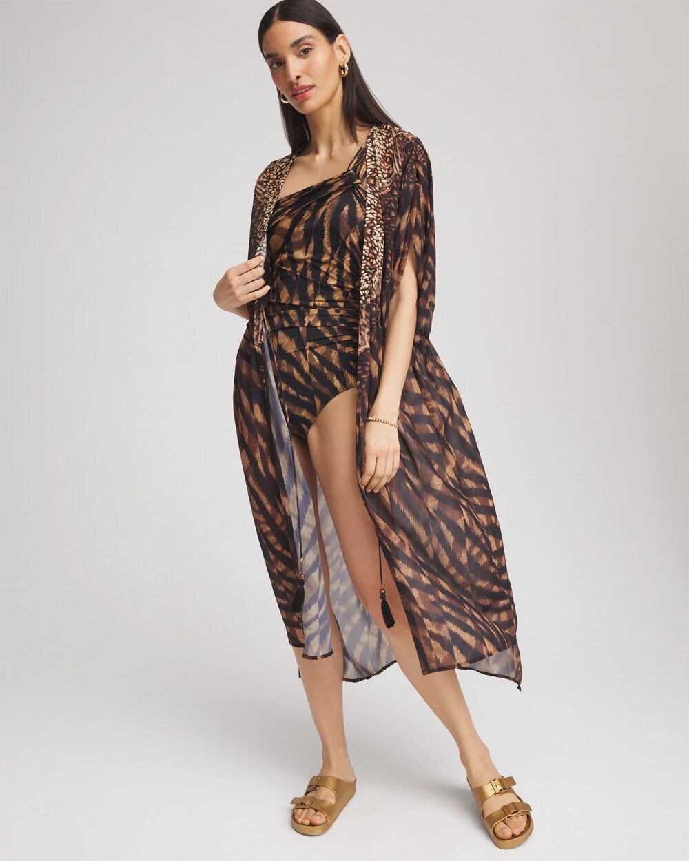Miraclesuit Raya De Safari Kimono Cover-Up