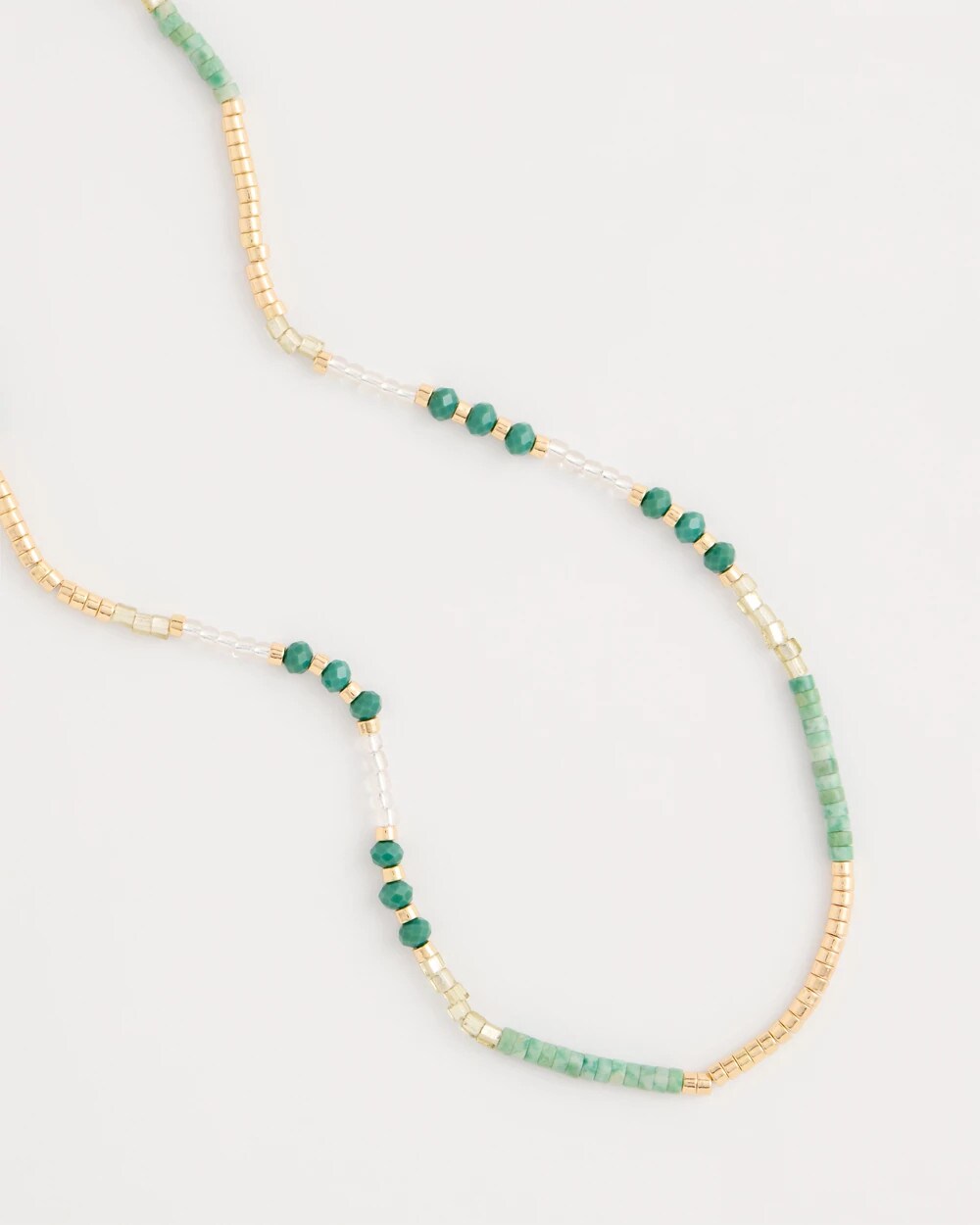 Beaded Long Necklace