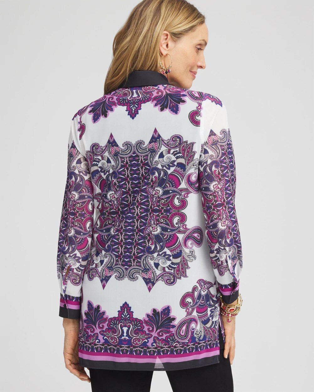 Travelers Collection Mesh Shirt Jacket