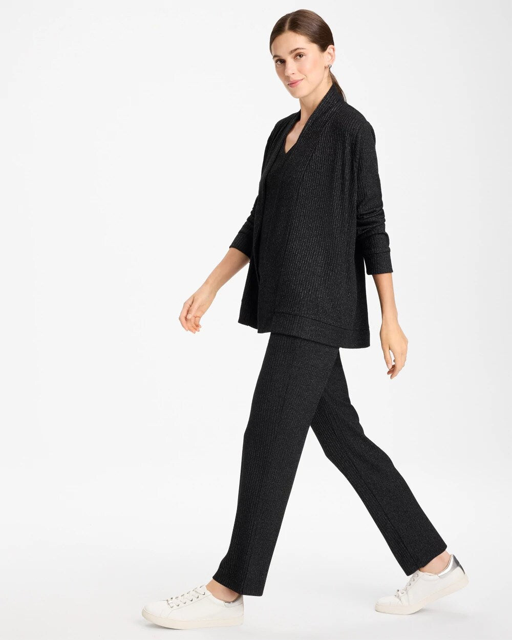 Zenergy Ribbed Cardigan