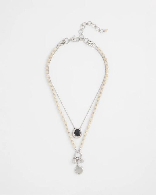 Short Double Strand Pendant