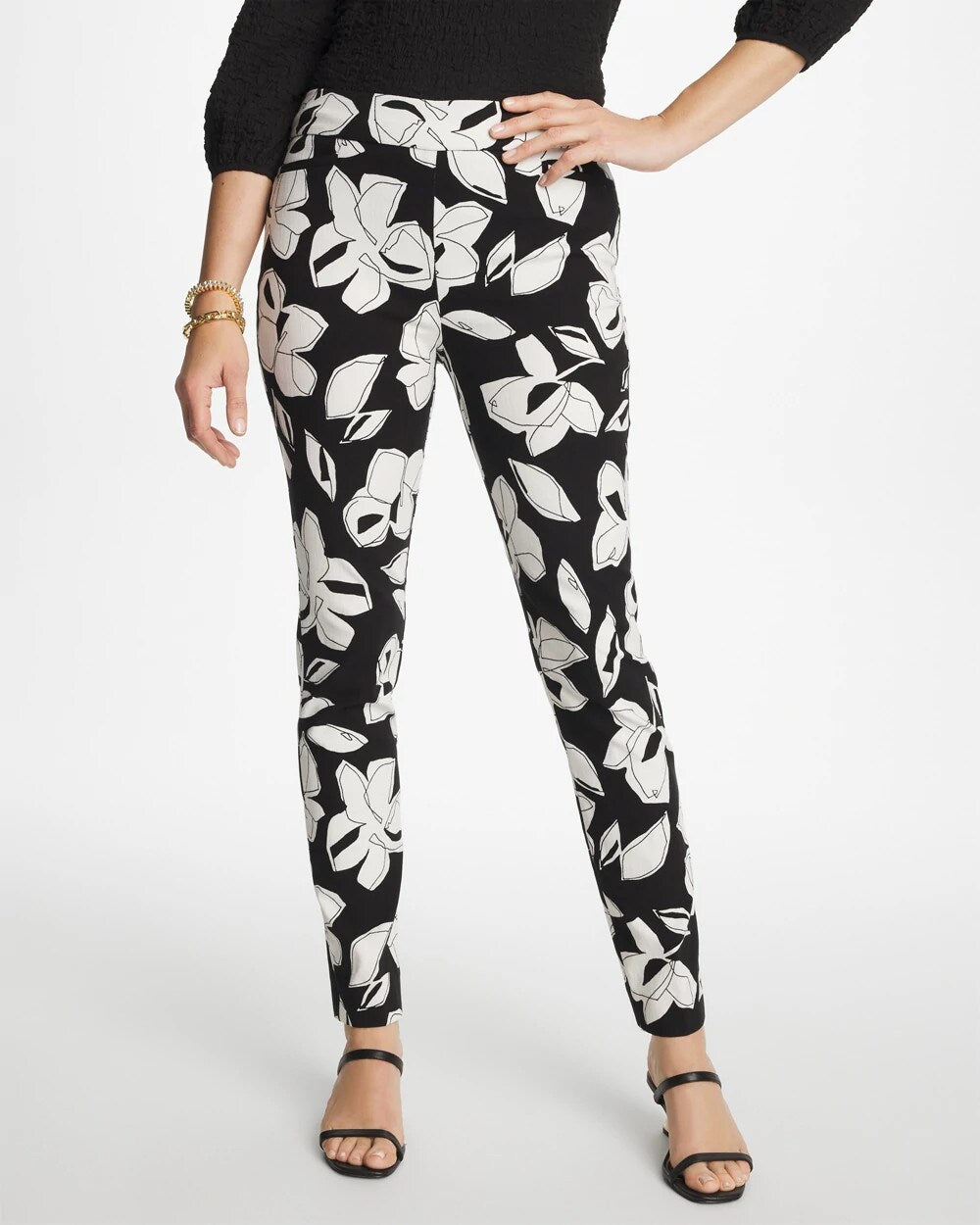 Blooms Brigitte Slim Pull-On Ankle Pants