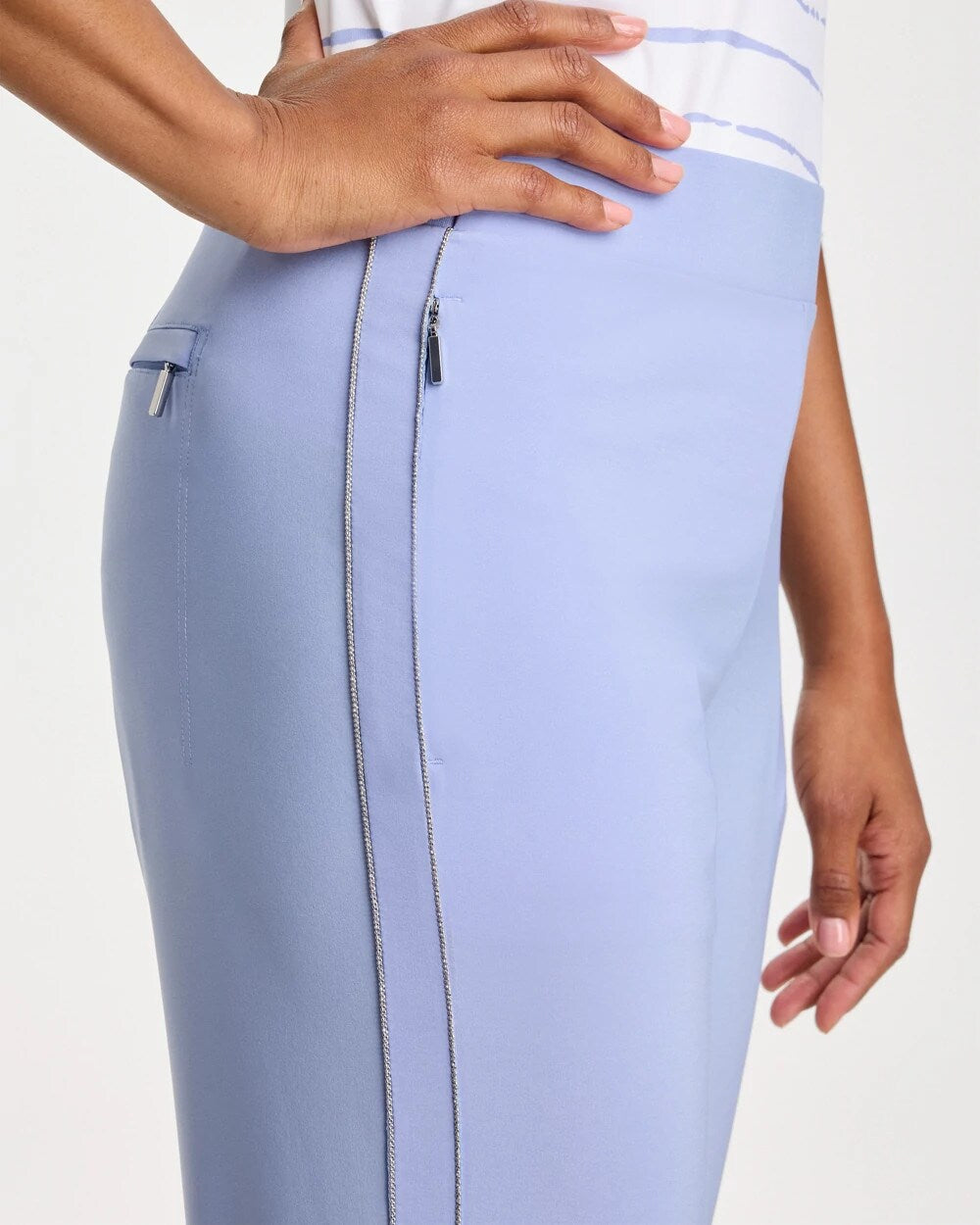 Zenergy UPF Caviar Crop Pants