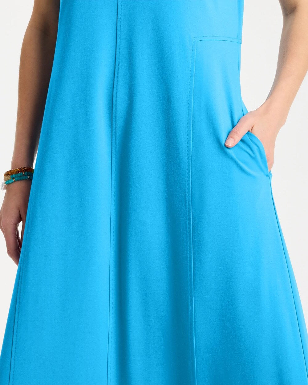 Jersey Knit Maxi Dress