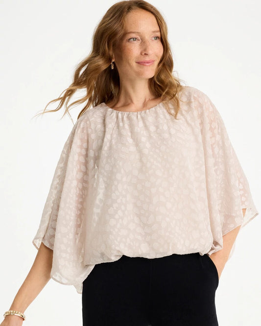 Travelers Bubble Hem Top