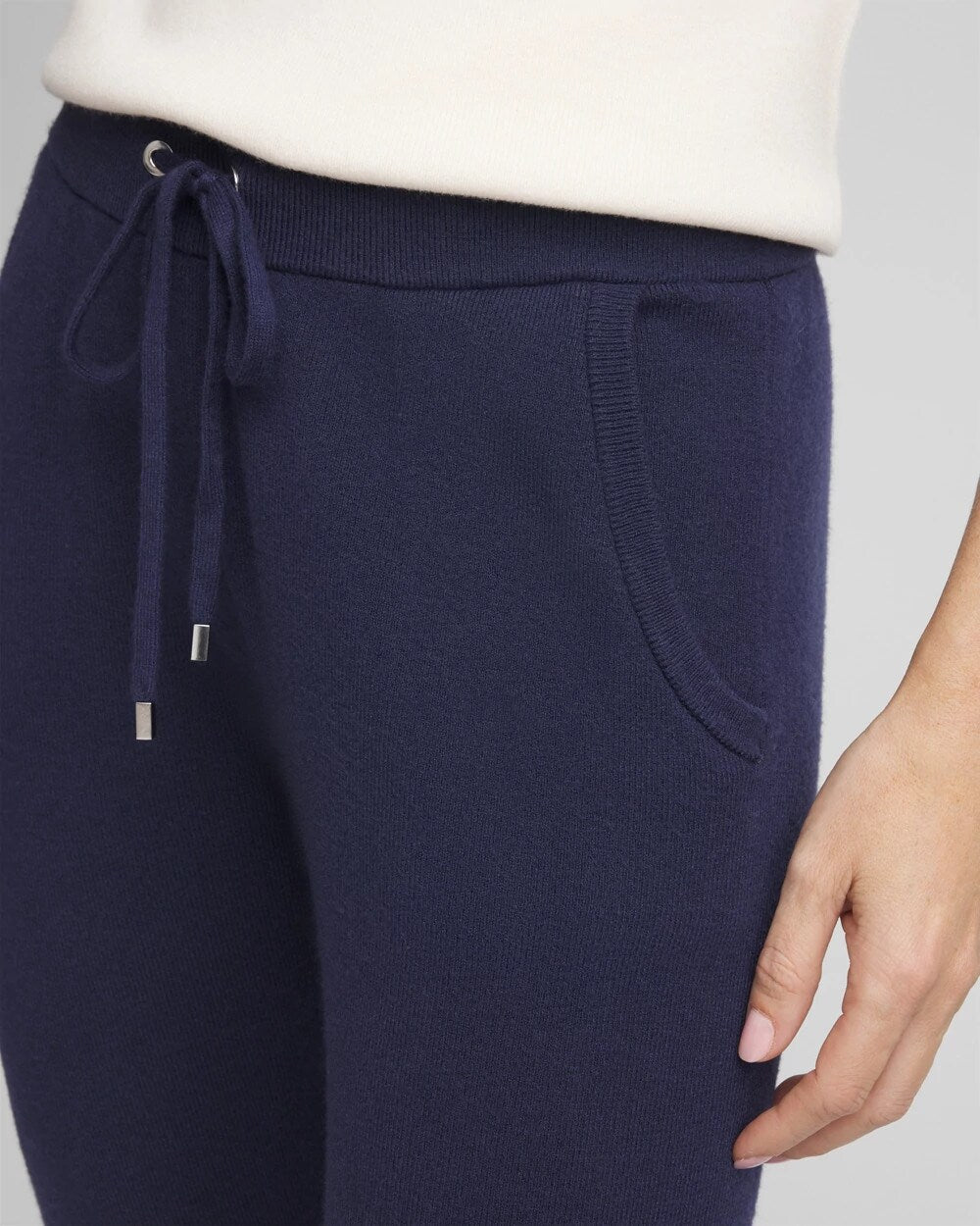 Zenergy Luxe Cashmere-Blend Ankle Jogger Pants