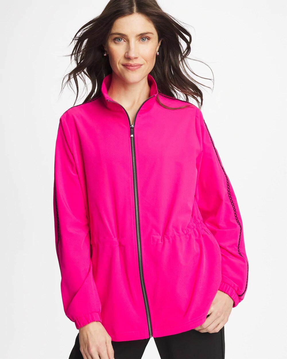 Zenergy UPF Lattice-Trim Jacket