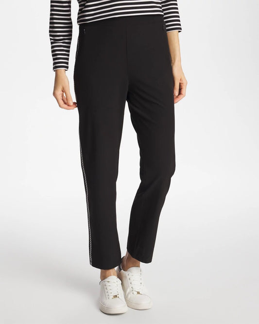 Zenergy UPF Lattice-Trim Ankle Pants