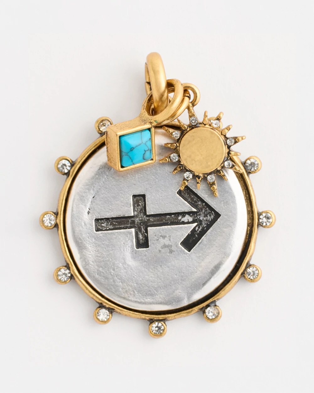 Sagittarius Zodiac Charm Pendant