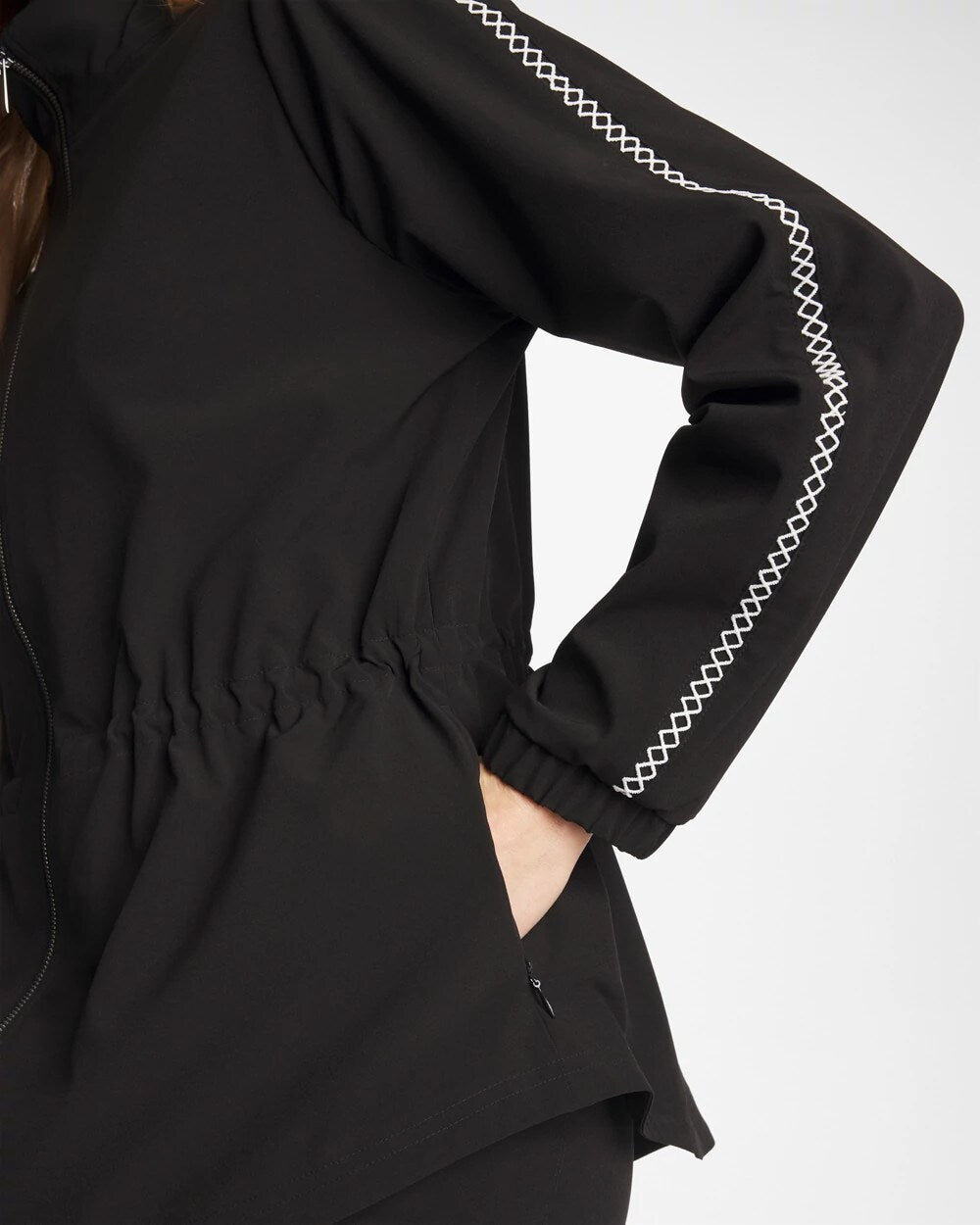 Zenergy UPF Lattice-Trim Jacket