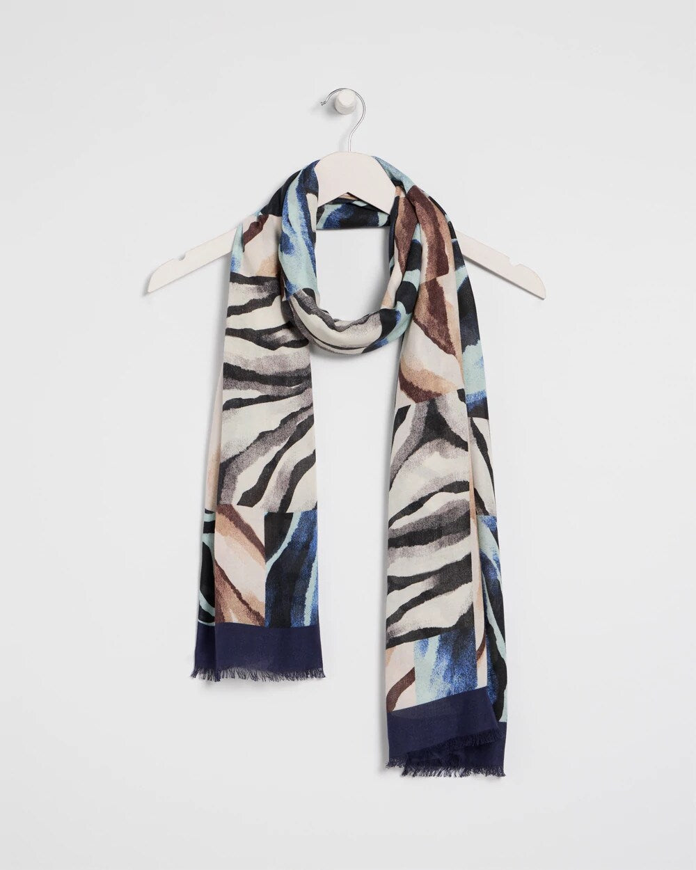 Zebra Zing Oblong Scarf