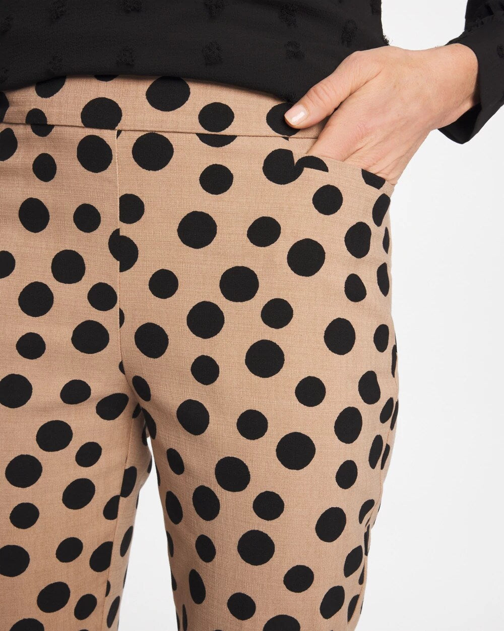 Global Dot Brigitte Crop