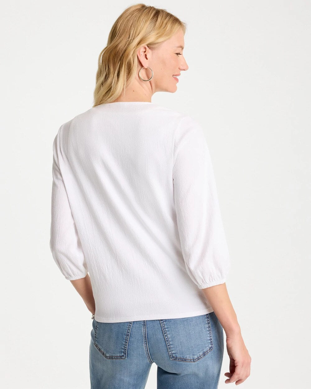 Knit Gauze Tie-Front Cardigan