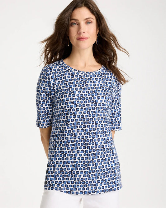 Cotton Slub Printed Tee