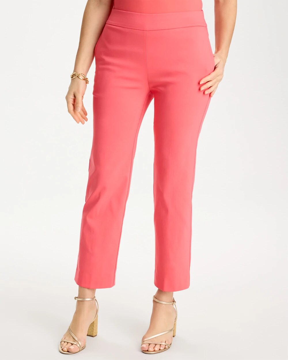 Brigitte Straight Crop