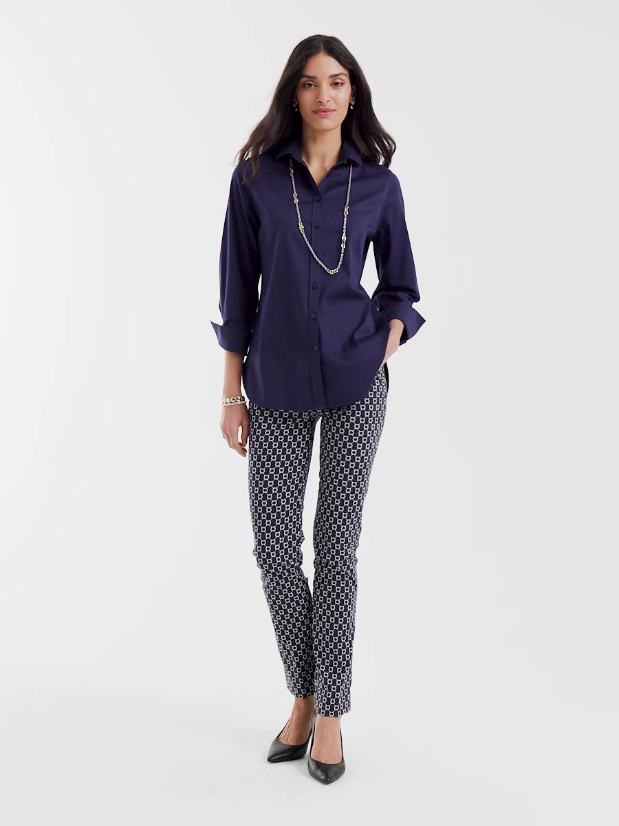 Brigitte Chain Connection Slim Pants