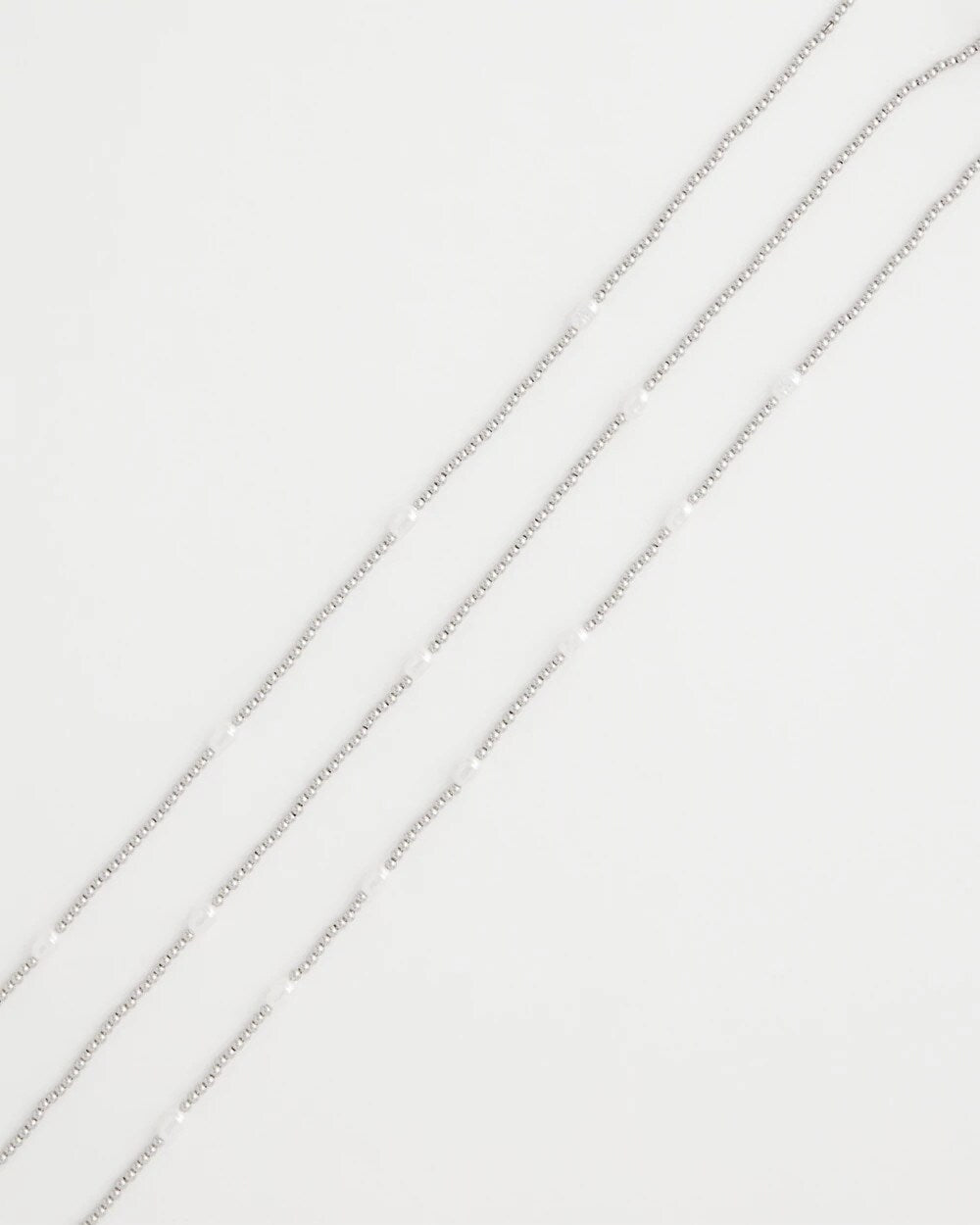 Pearlescent Bead Ball Short Necklace
