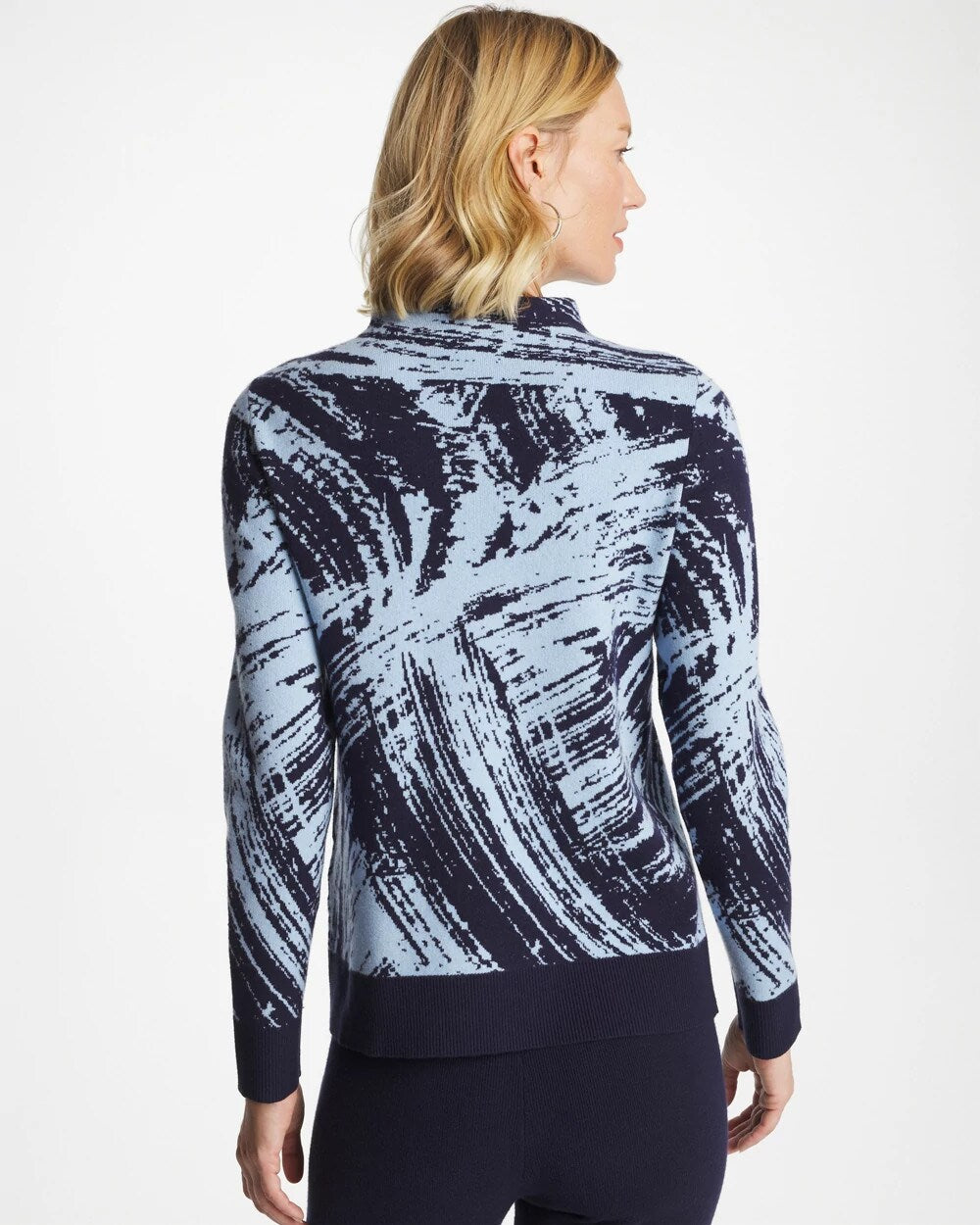 Zenergy Luxe Sketch Funnelneck Top