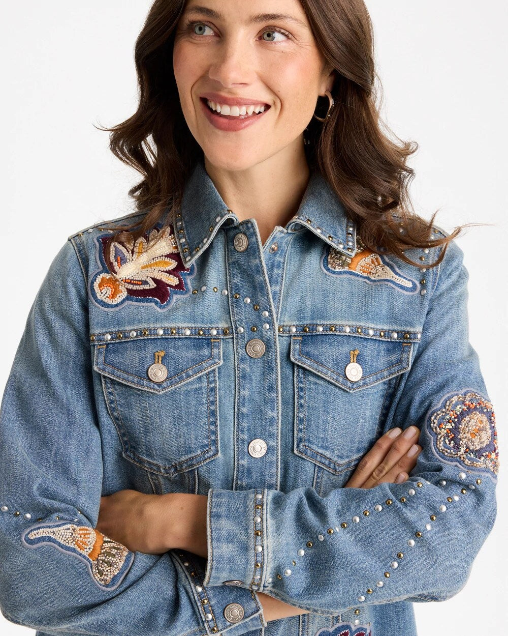 Embellished Denim Jacket