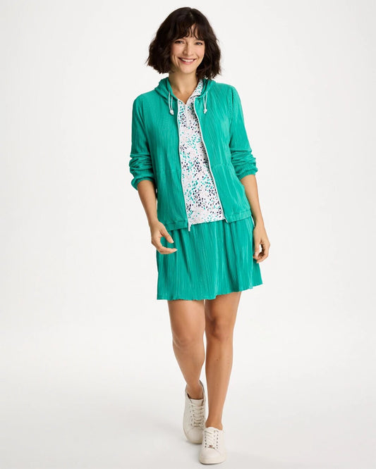 Zenergy Micro Plisse Pull-On Skort