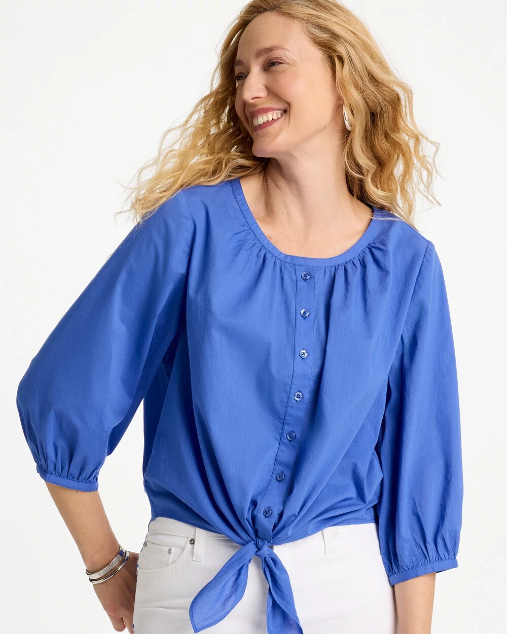 Tie-Front Top