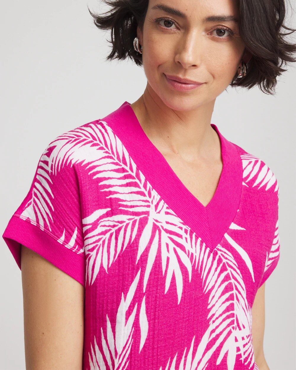 Zenergy Tropical Gauze Top
