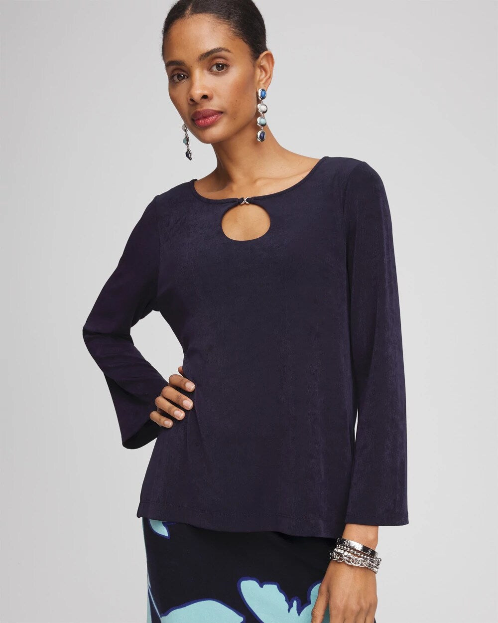 Travelers Bell-Sleeve Top