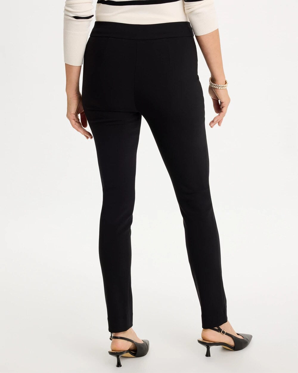 Juliet Knit Slim Ankle Pants