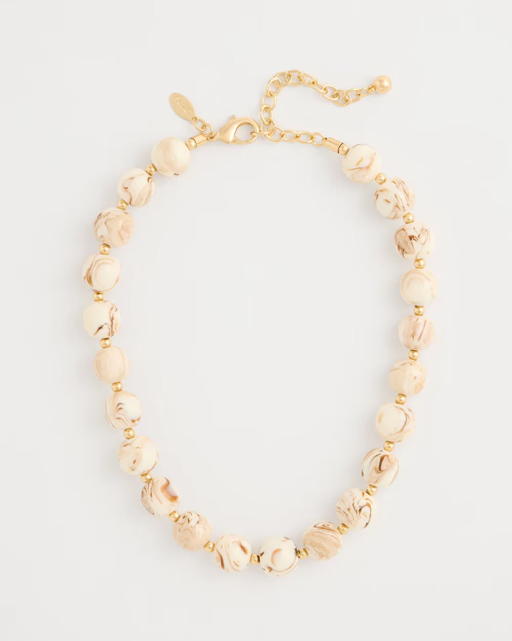 Marbled Resin Necklace