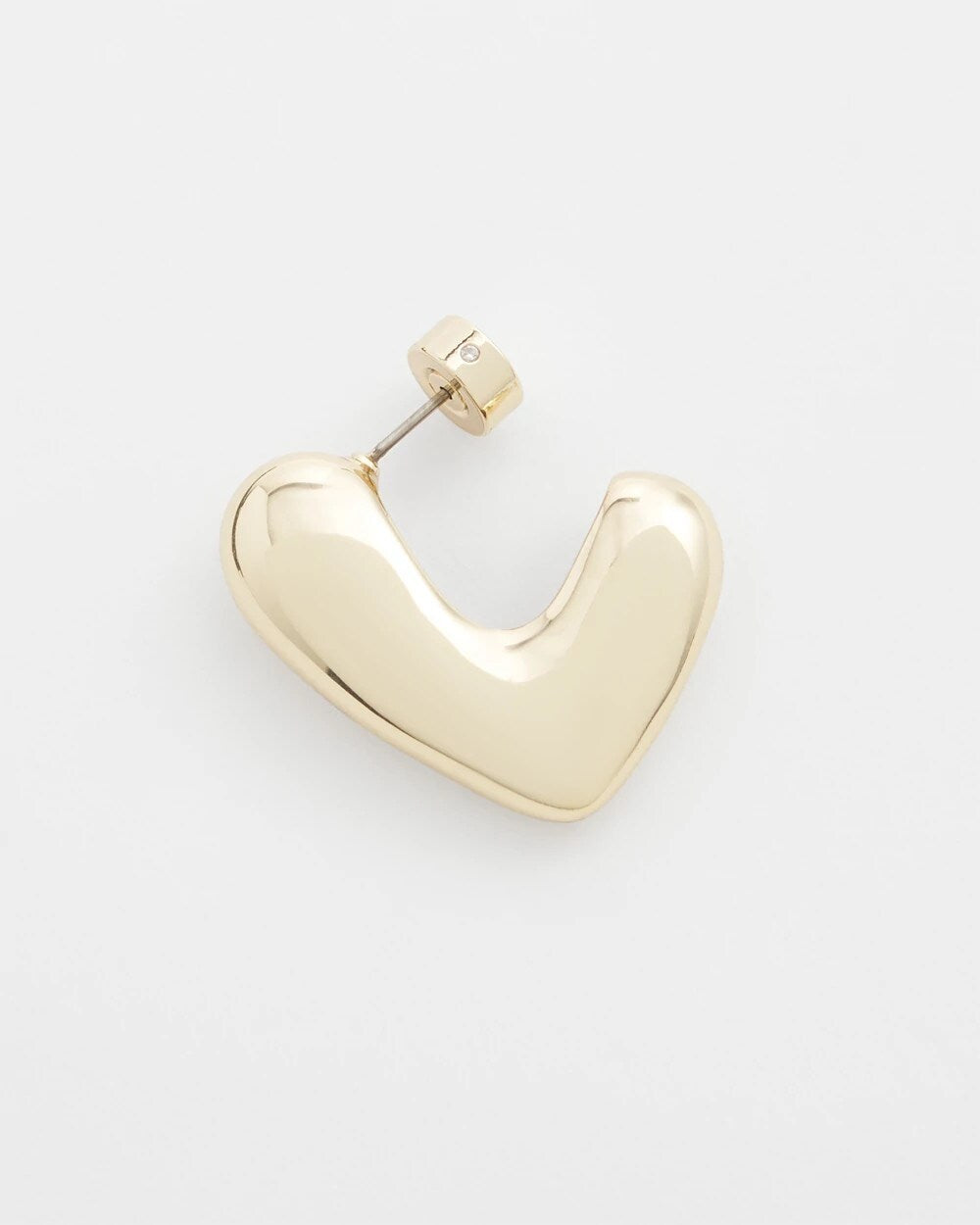 No Droop Gold Tone Mini Hoops