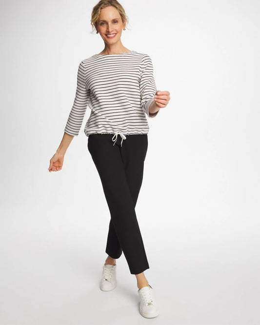 Zenergy Ottoman Knit Ankle Pants