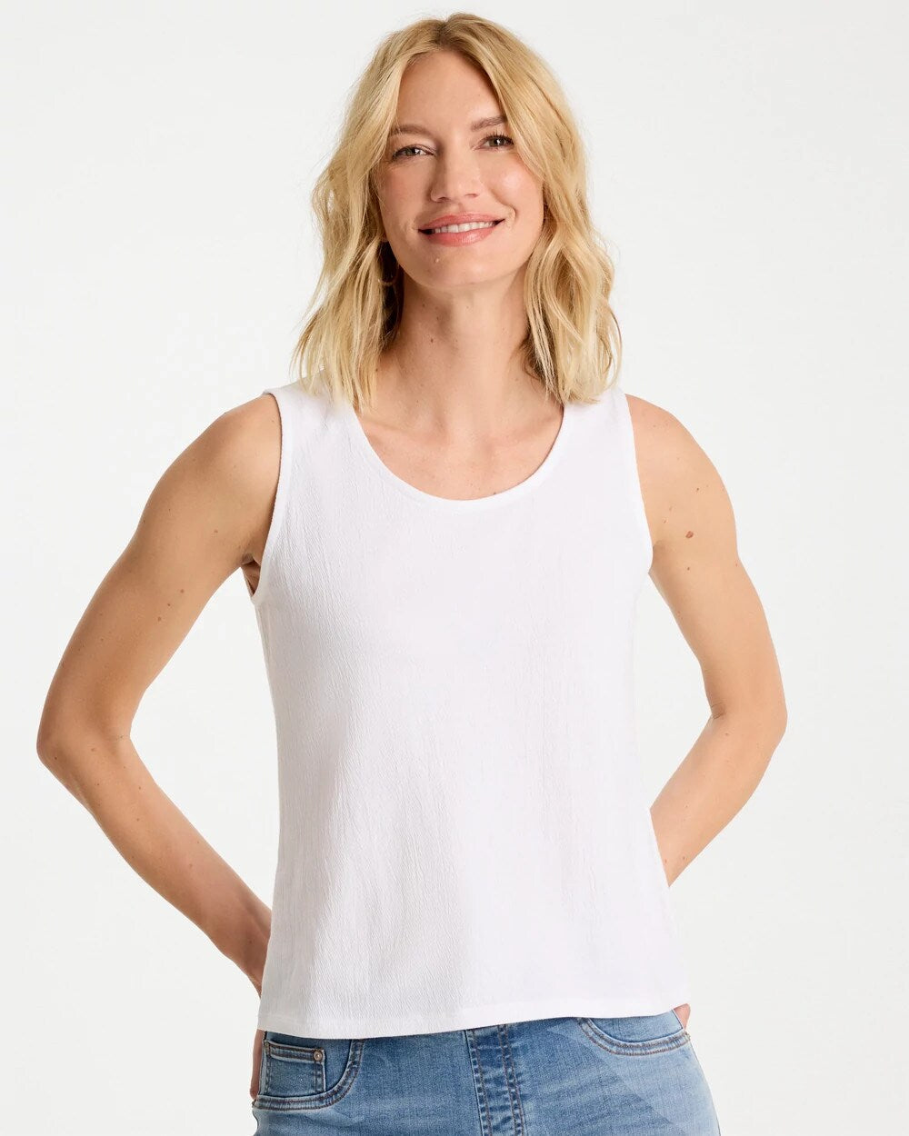 Knit Gauze Tank